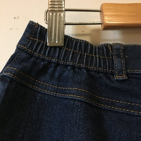 Vintage Allison Daley Stretchy Waist Mom Dark Blue Jeans - Picture 8 of 16